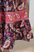 Paisley Printed Pure Cotton Ethnic Midi Dress